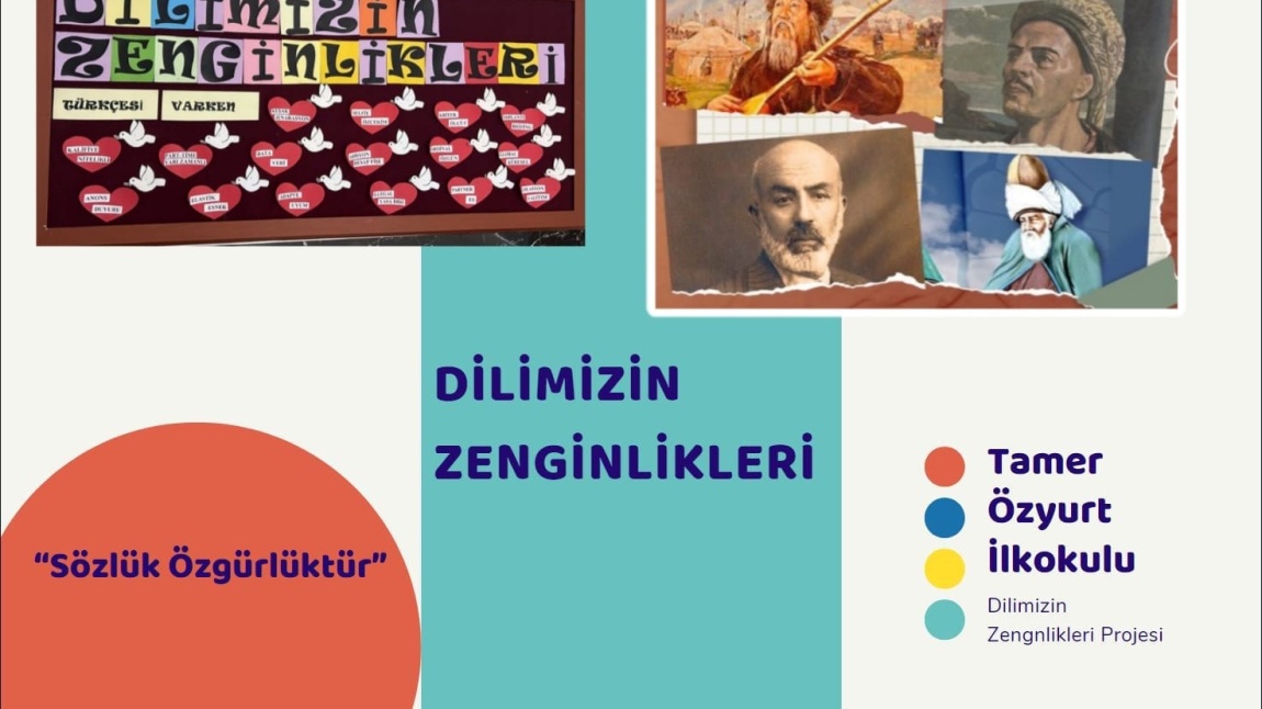 Okulumuz 2024-2025 Dilimizin Zenginlikleri Projesi, Ekim Ayı Bilgi Broşürü